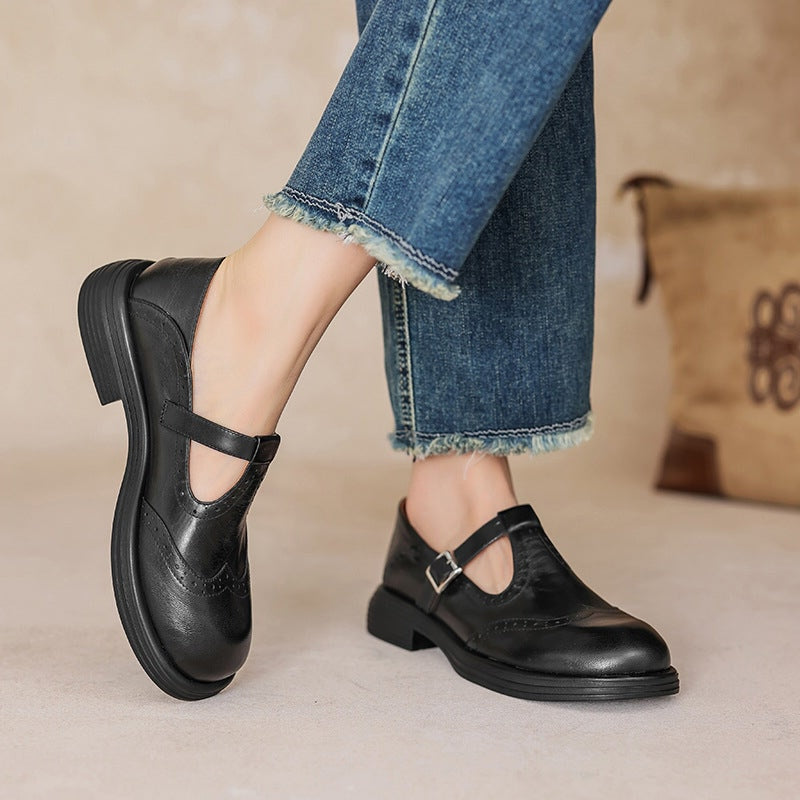 Mia - Zapato de cuero elegante y refinado