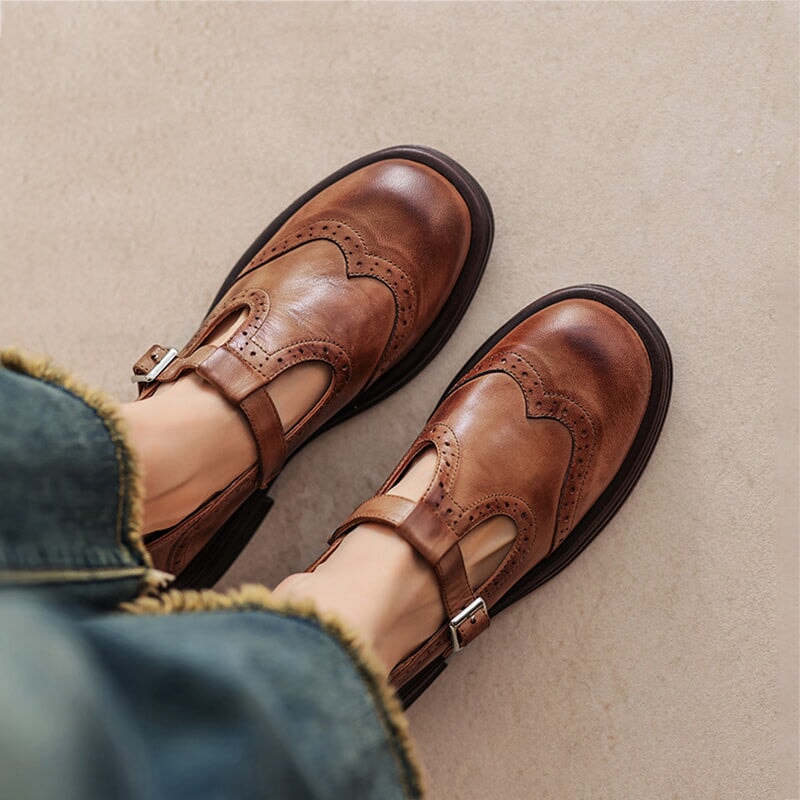 Mia - Zapato de cuero elegante y refinado