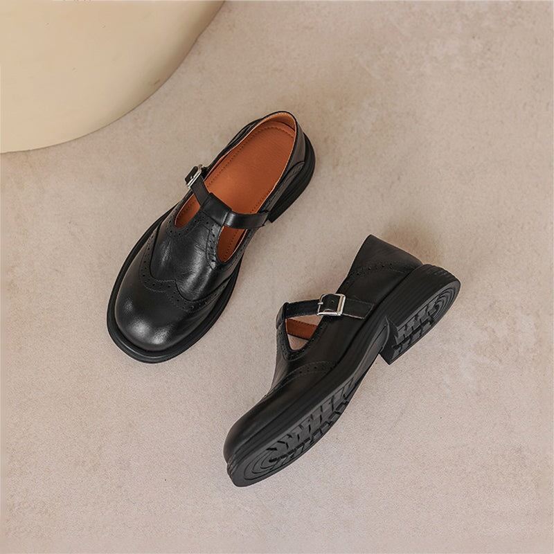 Mia - Zapato de cuero elegante y refinado