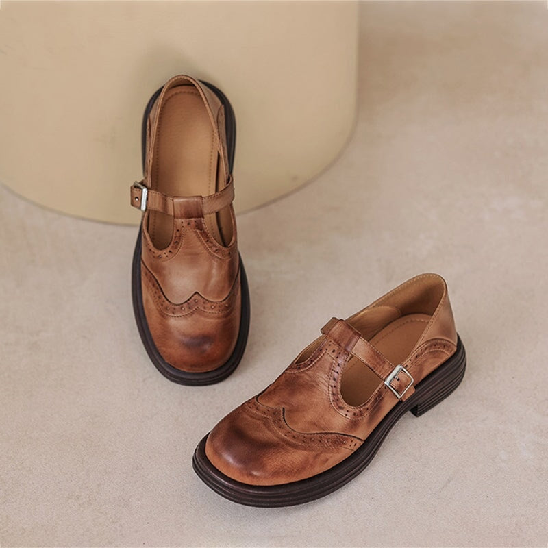 Mia - Zapato de cuero elegante y refinado