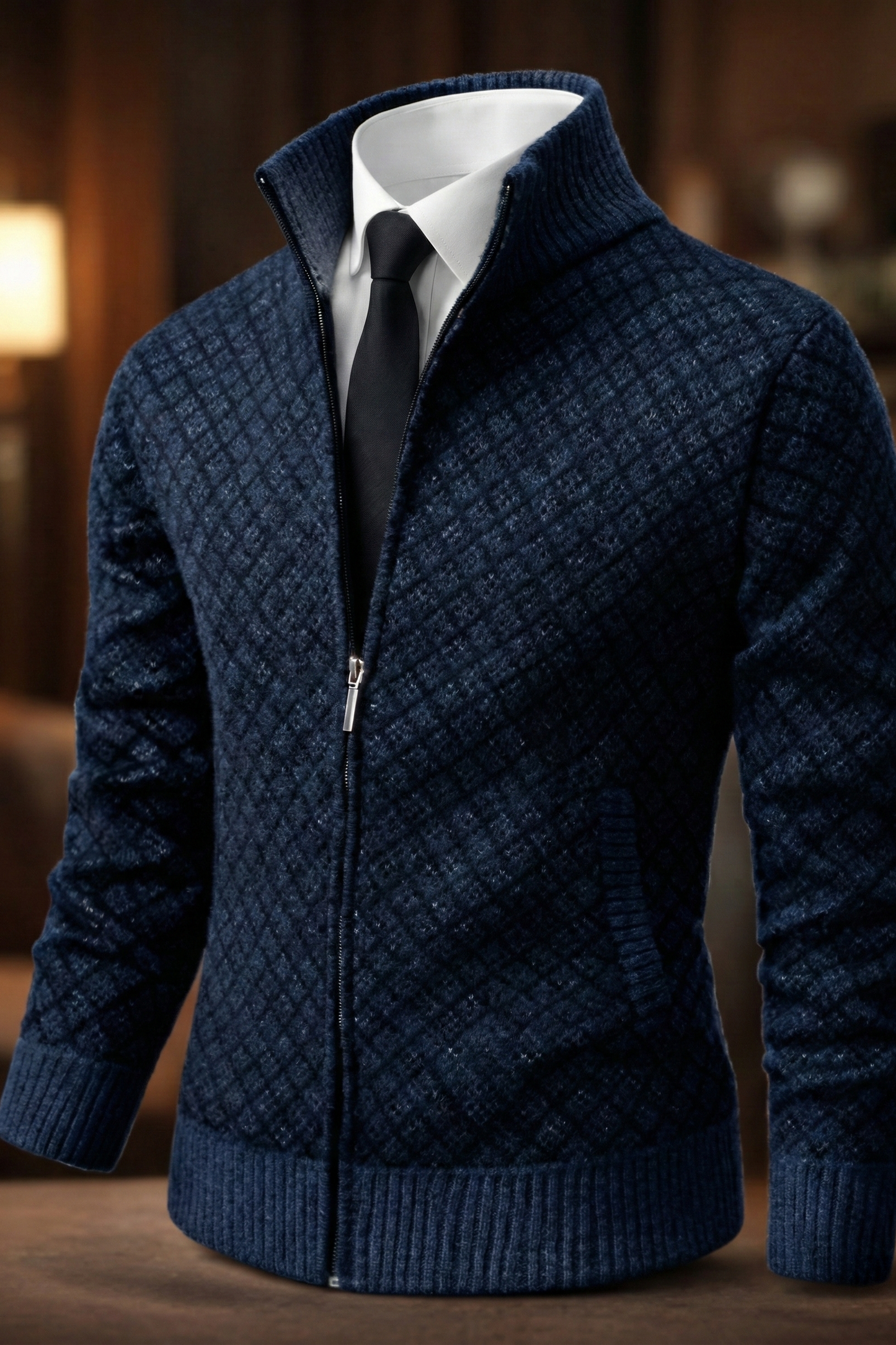 Oliver - Cárdigan casual de lujo