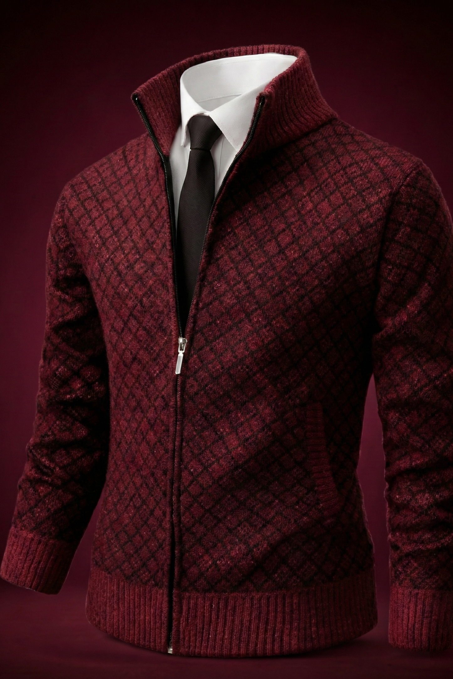 Oliver - Cárdigan casual de lujo